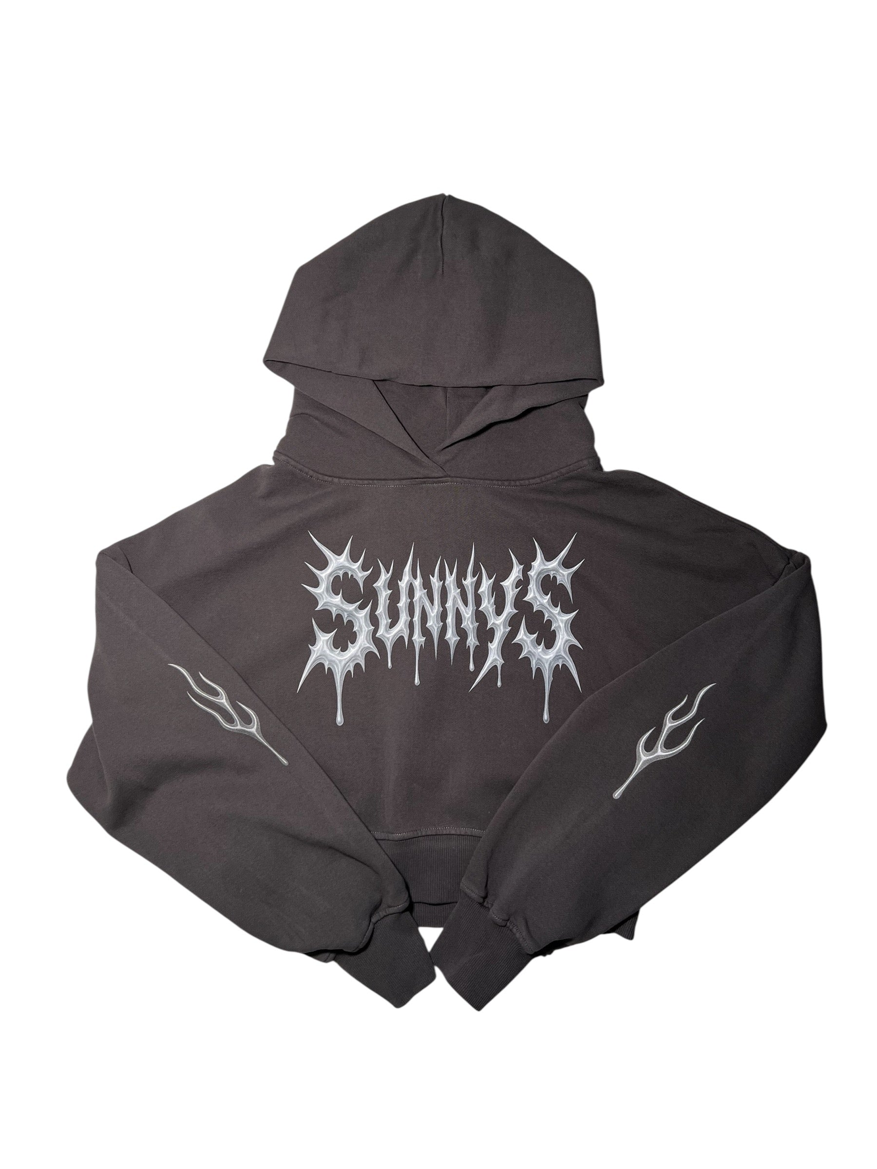SUNNY'S CHROME CROP HOODIE* – Sunnysidelifestyle