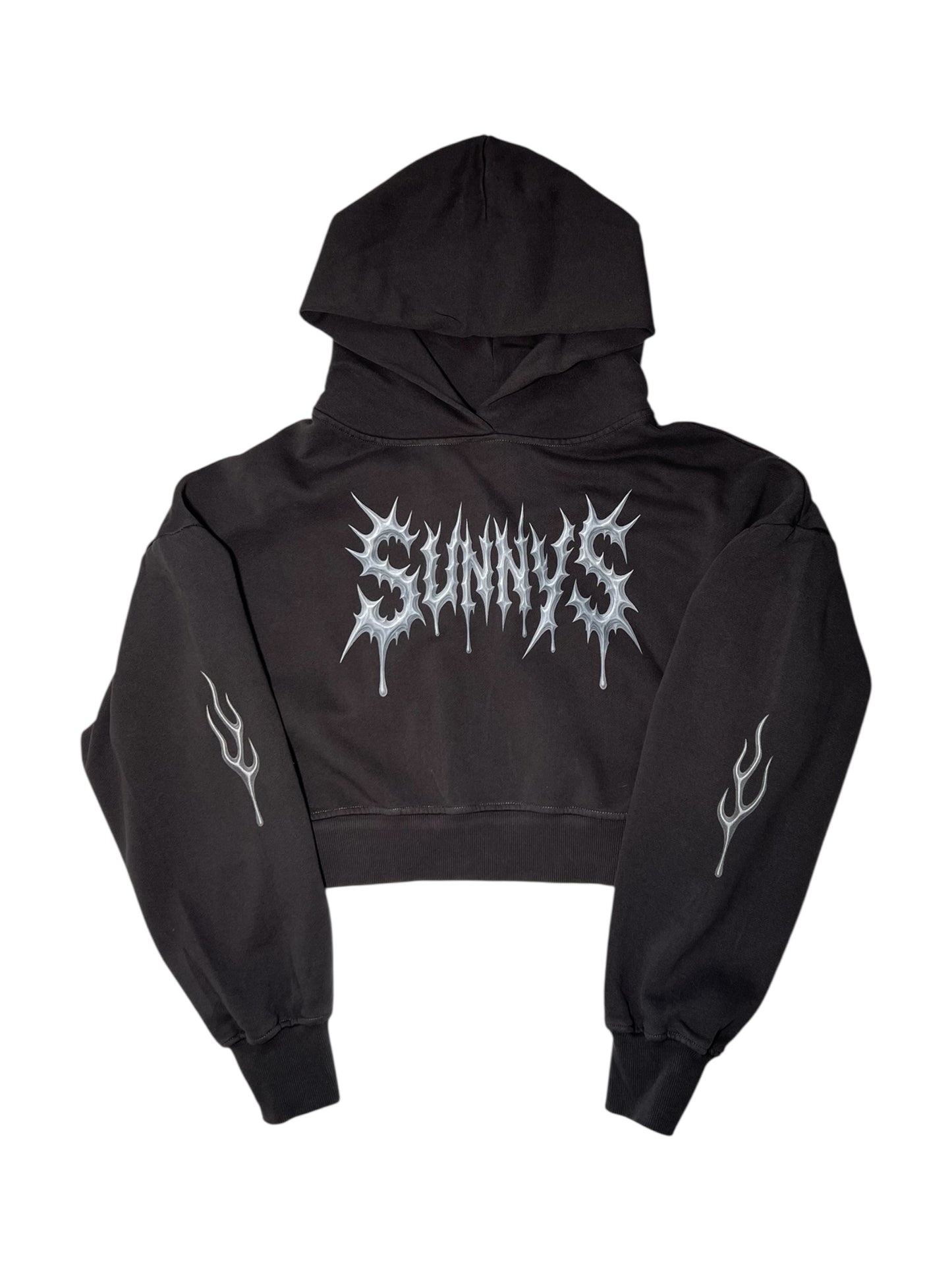 *SUNNY'S CHROME CROP HOODIE*